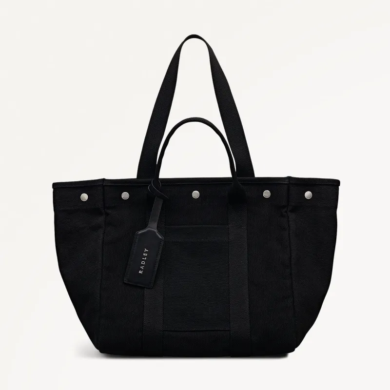 Hadleigh Place Fabric Large Open Top Tote Bag in Black - 112212 sold by Radley