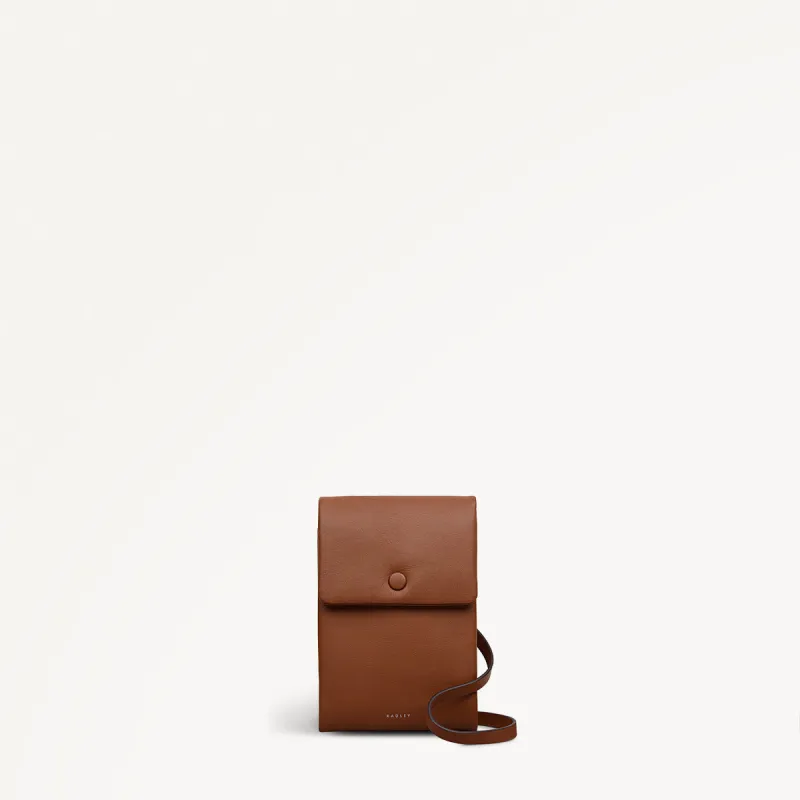 Mallow Street Leather Medium Phone Cross Body Bag in Toffee - 112209 sold by Radley