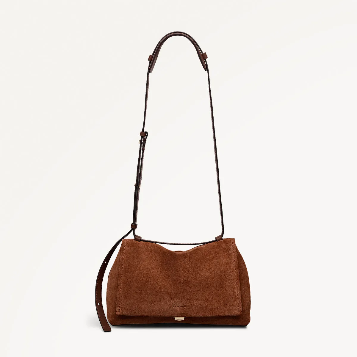 Mercer Street Leather Medium Flapover Shoulder Bag in Russet - 112180 sold by Radley product image thumbnail 3