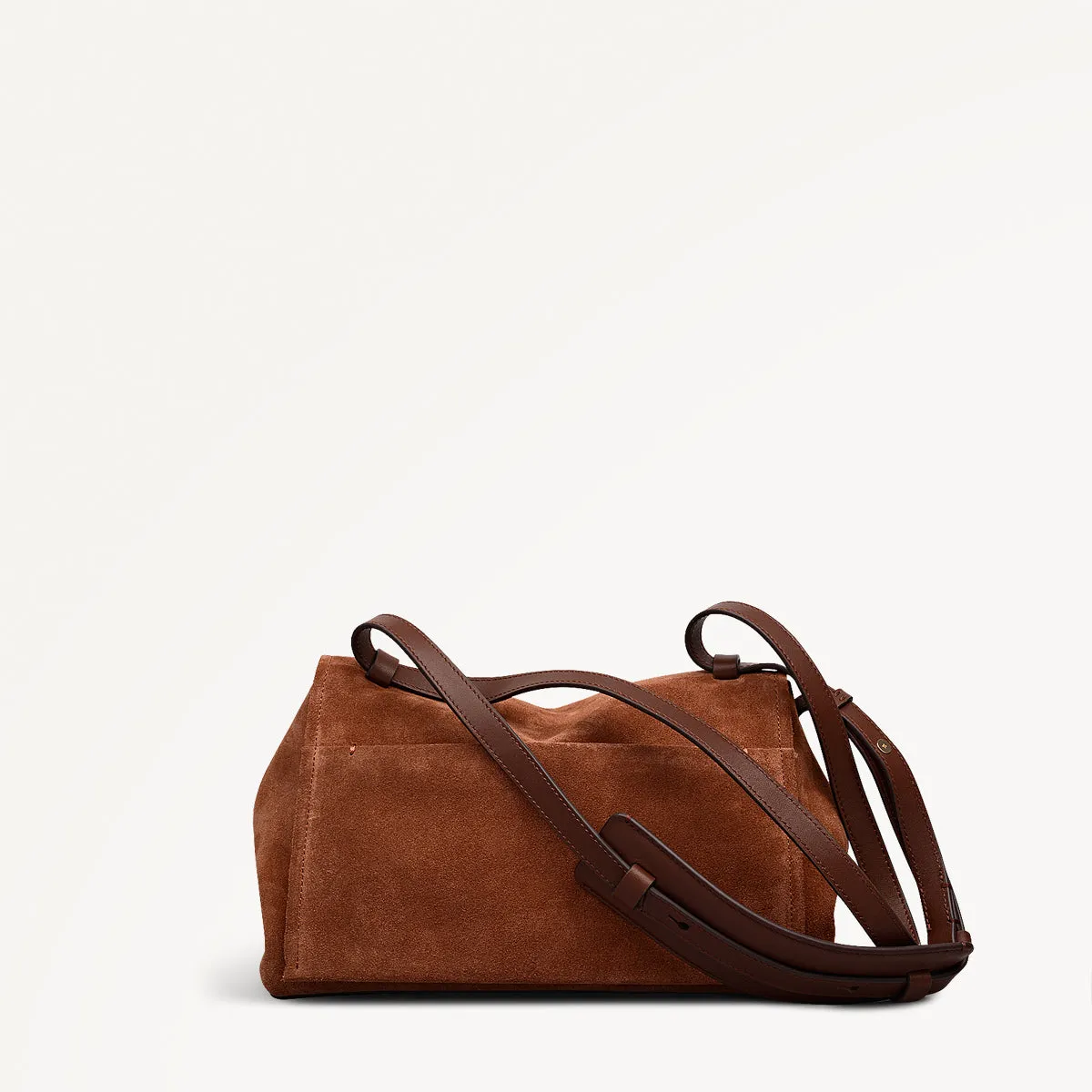Mercer Street Leather Medium Flapover Shoulder Bag in Russet - 112180 sold by Radley product image thumbnail 4