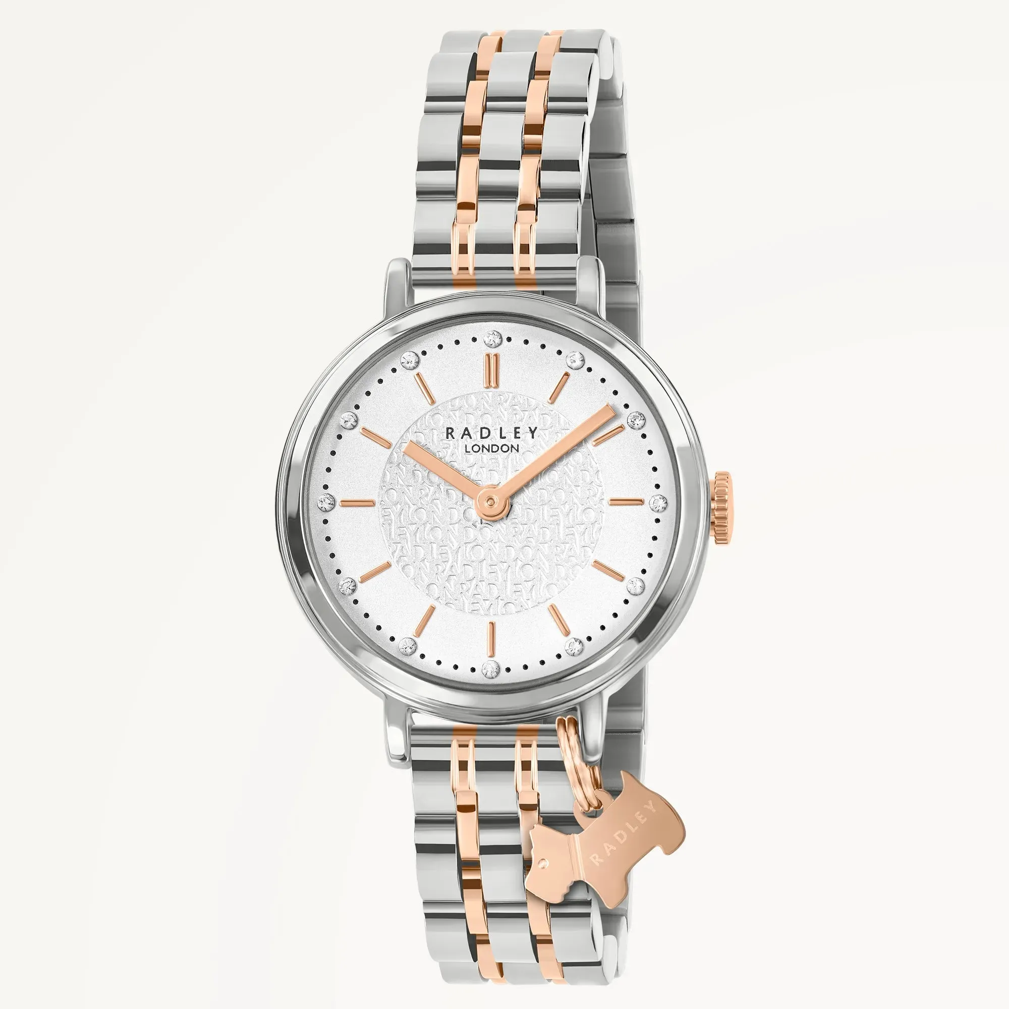 Selby Street Two Tone Link Bracelet Watch Rose Gold - RY4623 sold by Radley