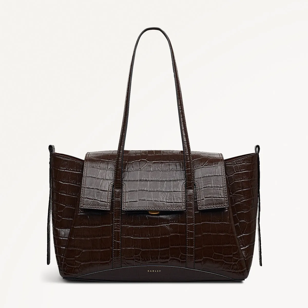 The Chancery - Faux Croc Medium Flapover Shoulder Bag - RHE31504 sold by Radley product image thumbnail 2