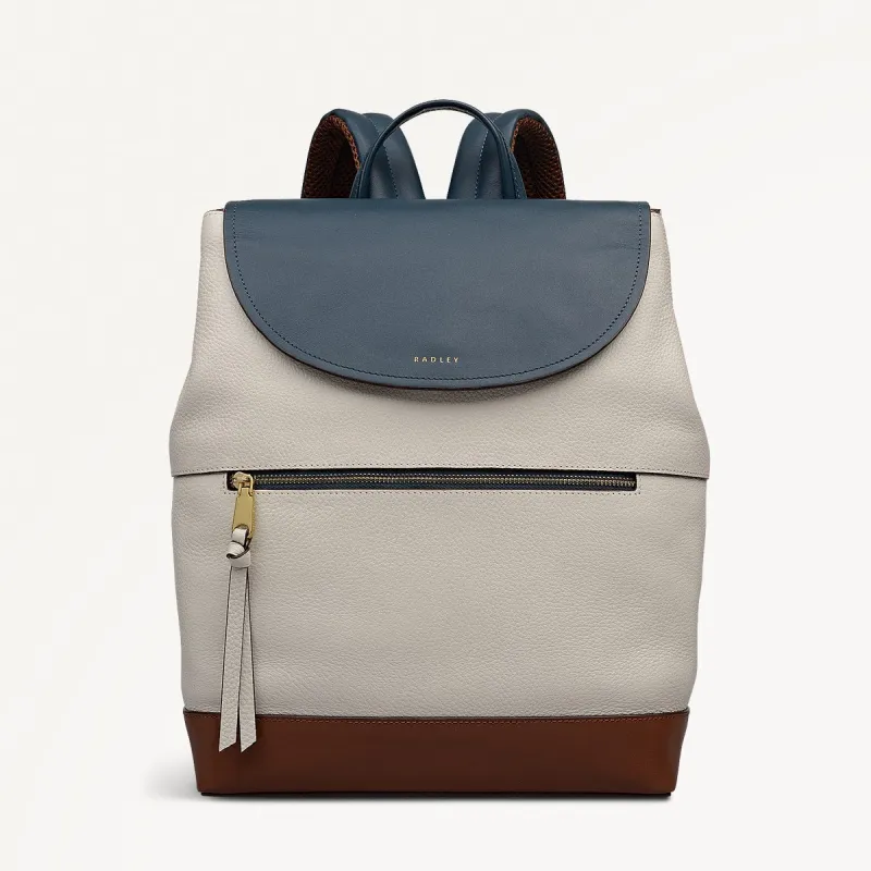 Albion Street - Colourblock Large Ziptop Backpack - OHE22401 sold by Radley