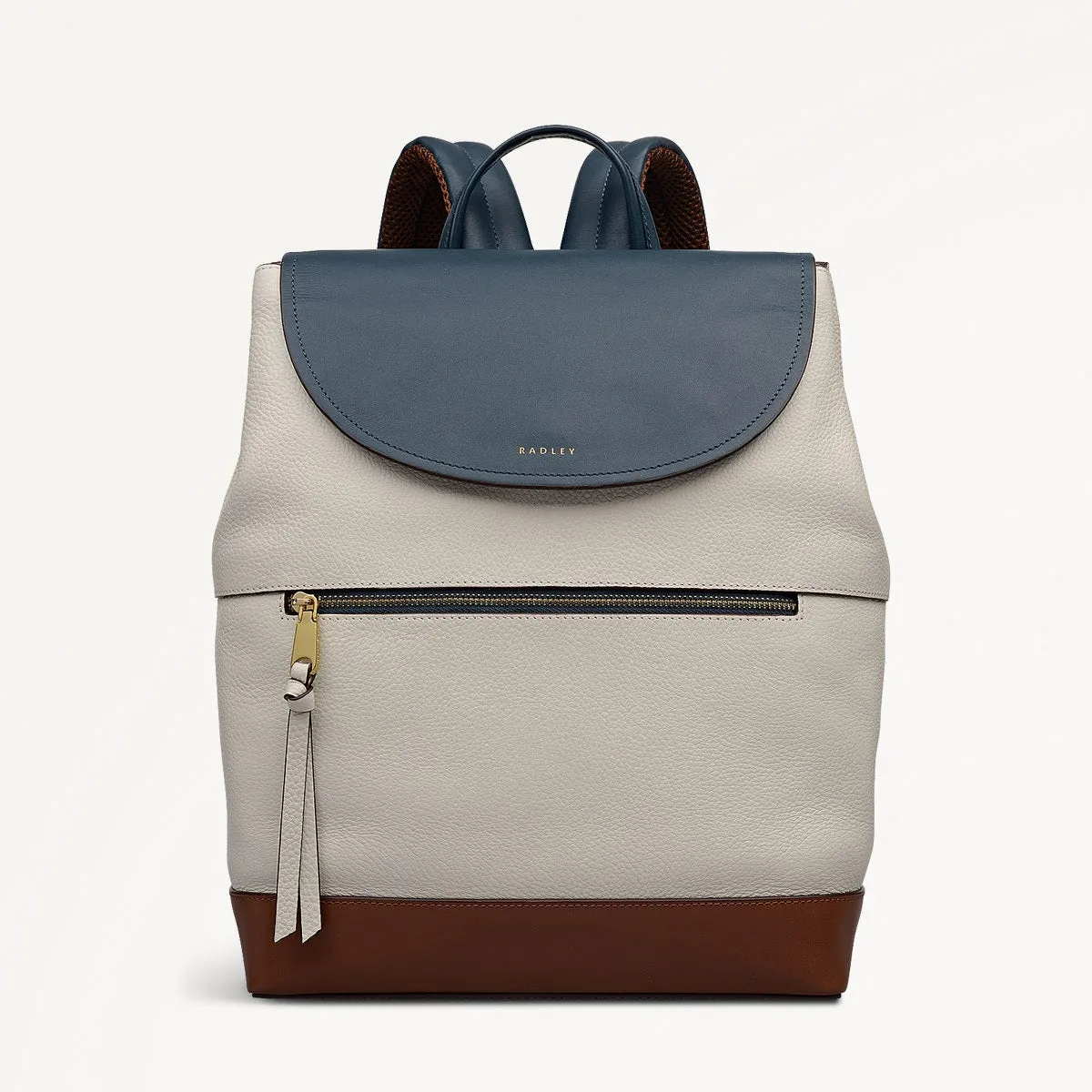 Albion Street - Colourblock Large Ziptop Backpack - OHE22401 sold by Radley