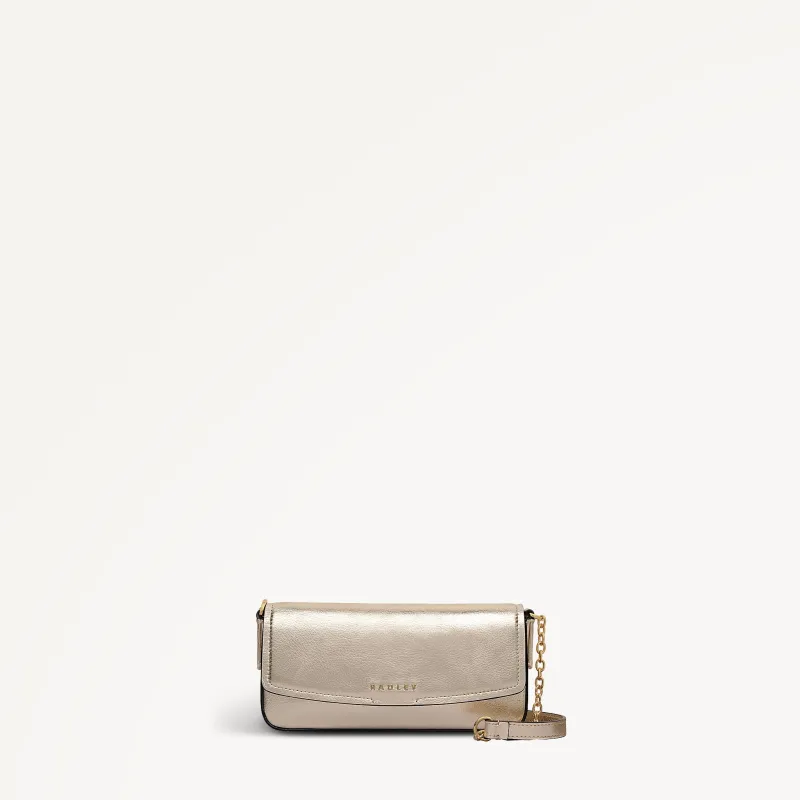 Crosby Alley Leather Large Phone Cross Body Bag in Olive Gold - 112644 sold by Radley
