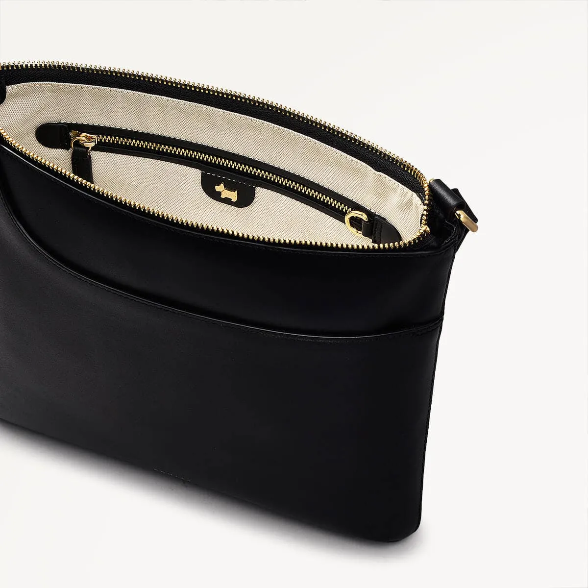 Pockets Leather Large Ziptop Cross Body Bag in Black - 110620 sold by Radley product image thumbnail 3