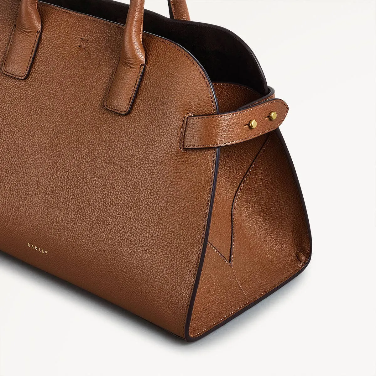 The Rathbone Leather Open Top Grab Bag in Saddle - 110286 sold by Radley product image thumbnail 5