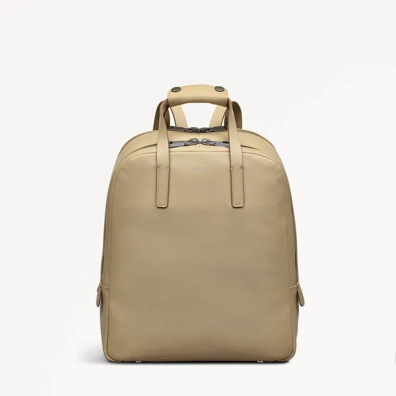 Dukes Place Leather Medium Zip Around Backpack in Stone - 110672 sold by Radley