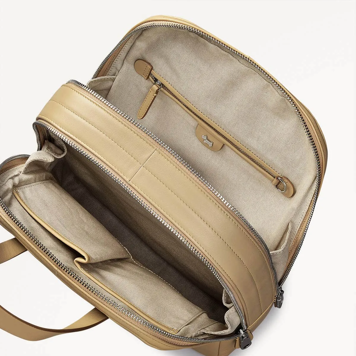 Dukes Place Leather Medium Zip Around Backpack in Stone - 110672 sold by Radley product image thumbnail 3
