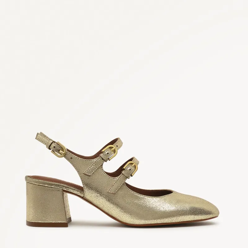Artillery Lane Block Heel Maryjane Soft Gold - 110978 sold by Radley
