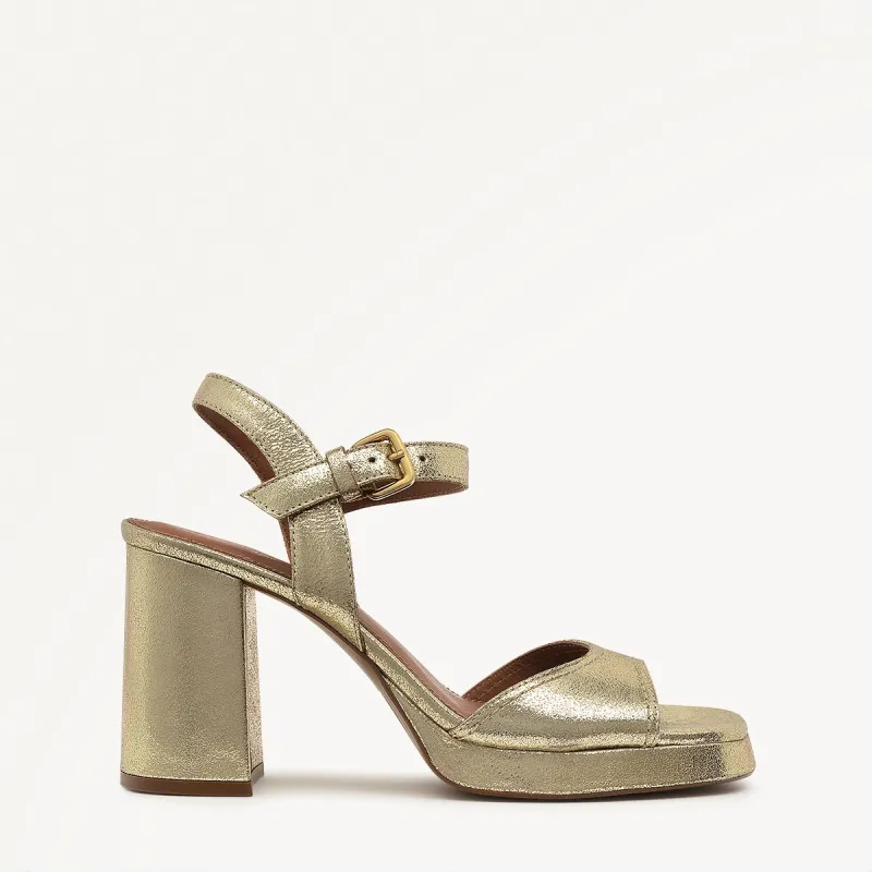 Freda Lane Platform Sandal Soft Gold - 110981 sold by Radley