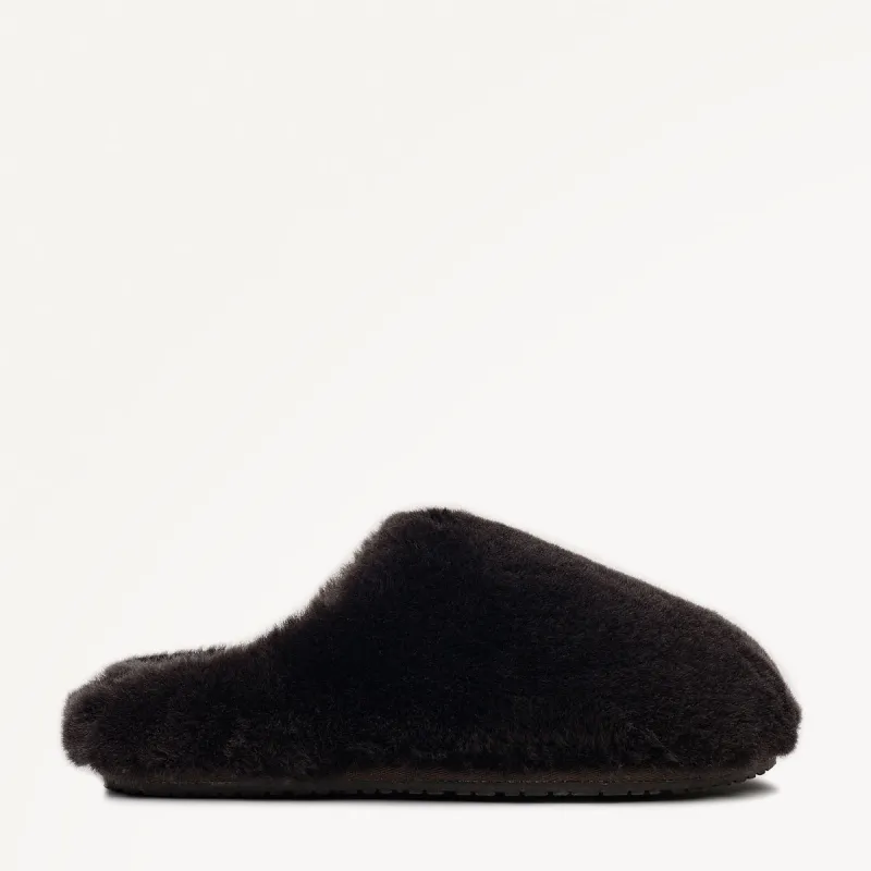 Cloud Street Luxe Shearling Fluff Mule Chocolate - 112560 sold by Radley
