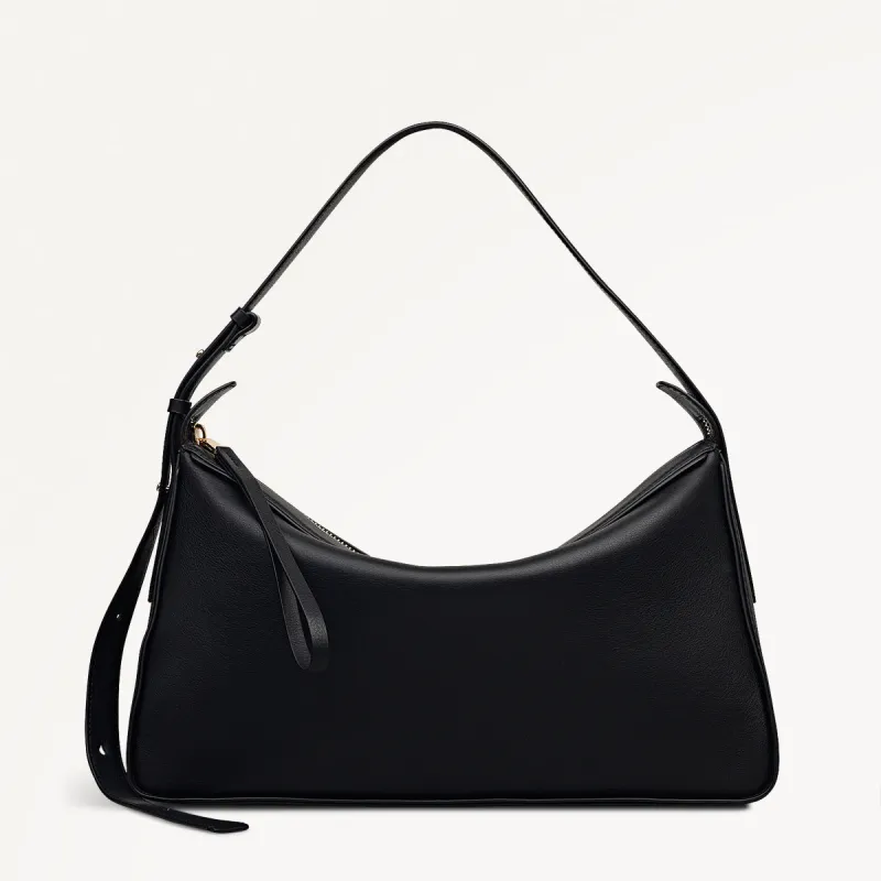 Westwell Lane Leather Large Ziptop Shoulder Bag in Black - 112287 sold by Radley