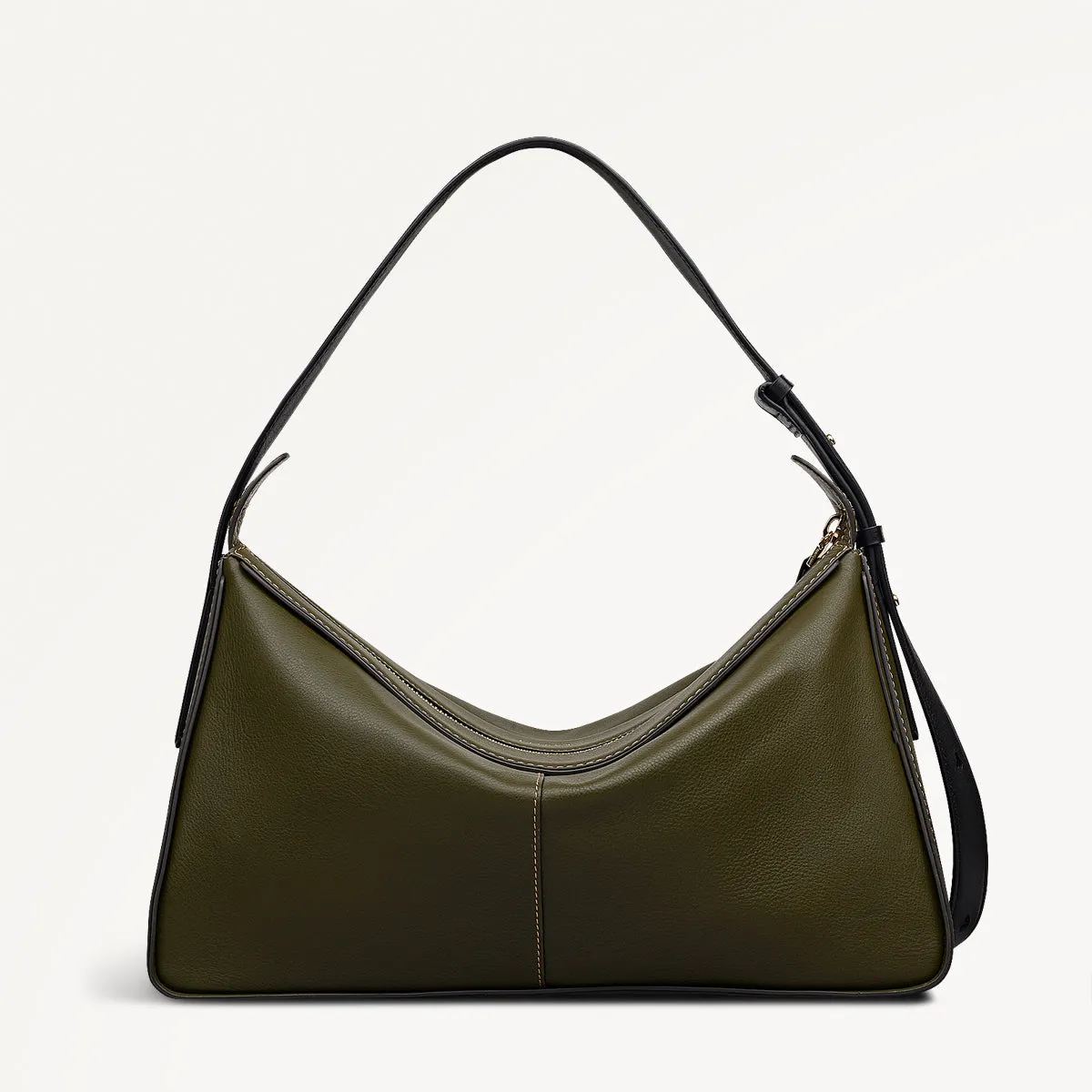 Westwell Lane Leather Large Ziptop Shoulder Bag in Pine Needle - 112288 sold by Radley product image thumbnail 3