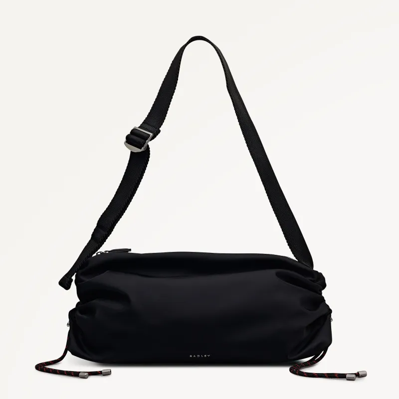 Eden Row Fabric Medium Ziptop Cross Body Bag in Black - 112321 sold by Radley