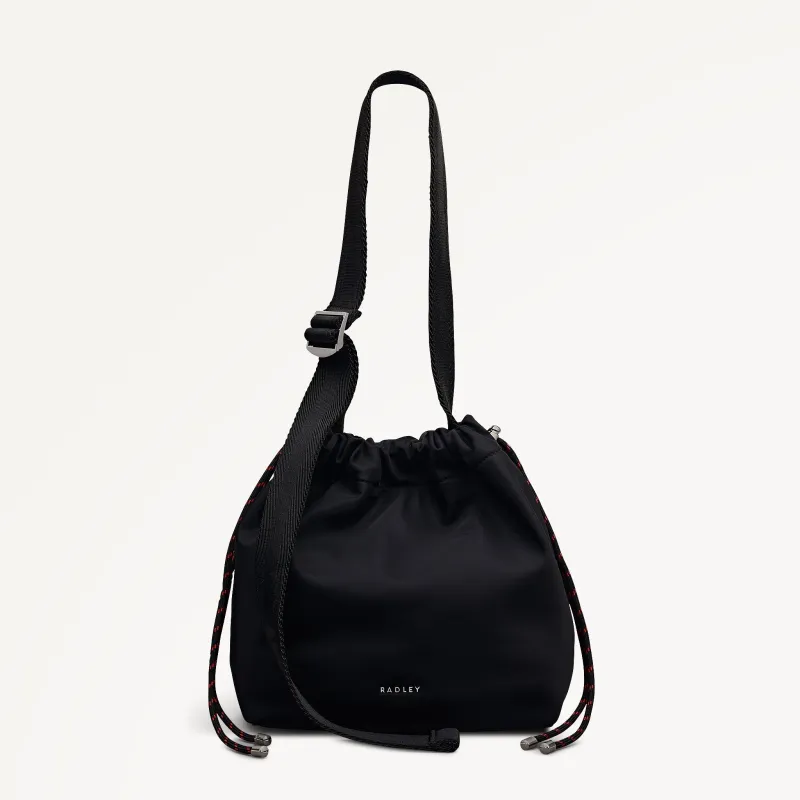 Eden Row Fabric Small Open Top Cross Body Bag in Black - 112320 sold by Radley