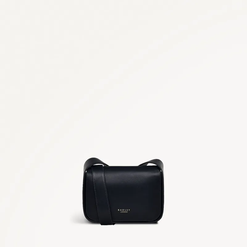 Westwell Lane Leather Small Flapover Crossbody Bag in Ink - H1294401 sold by Radley