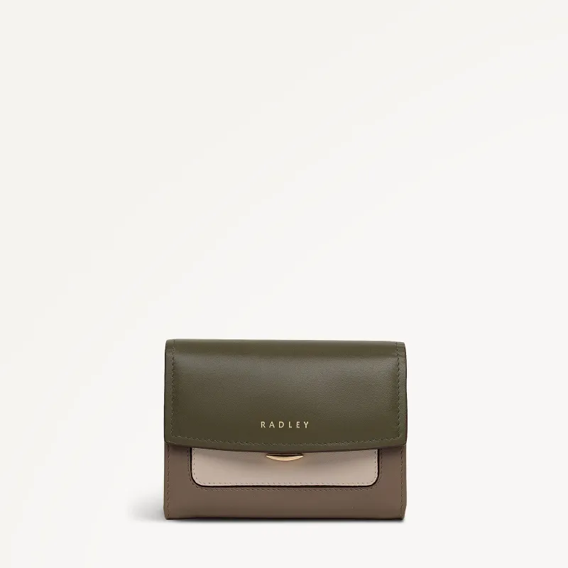 Albert Road Leather Medium Flapover Wallet in Pine Needle - 112840 sold by Radley