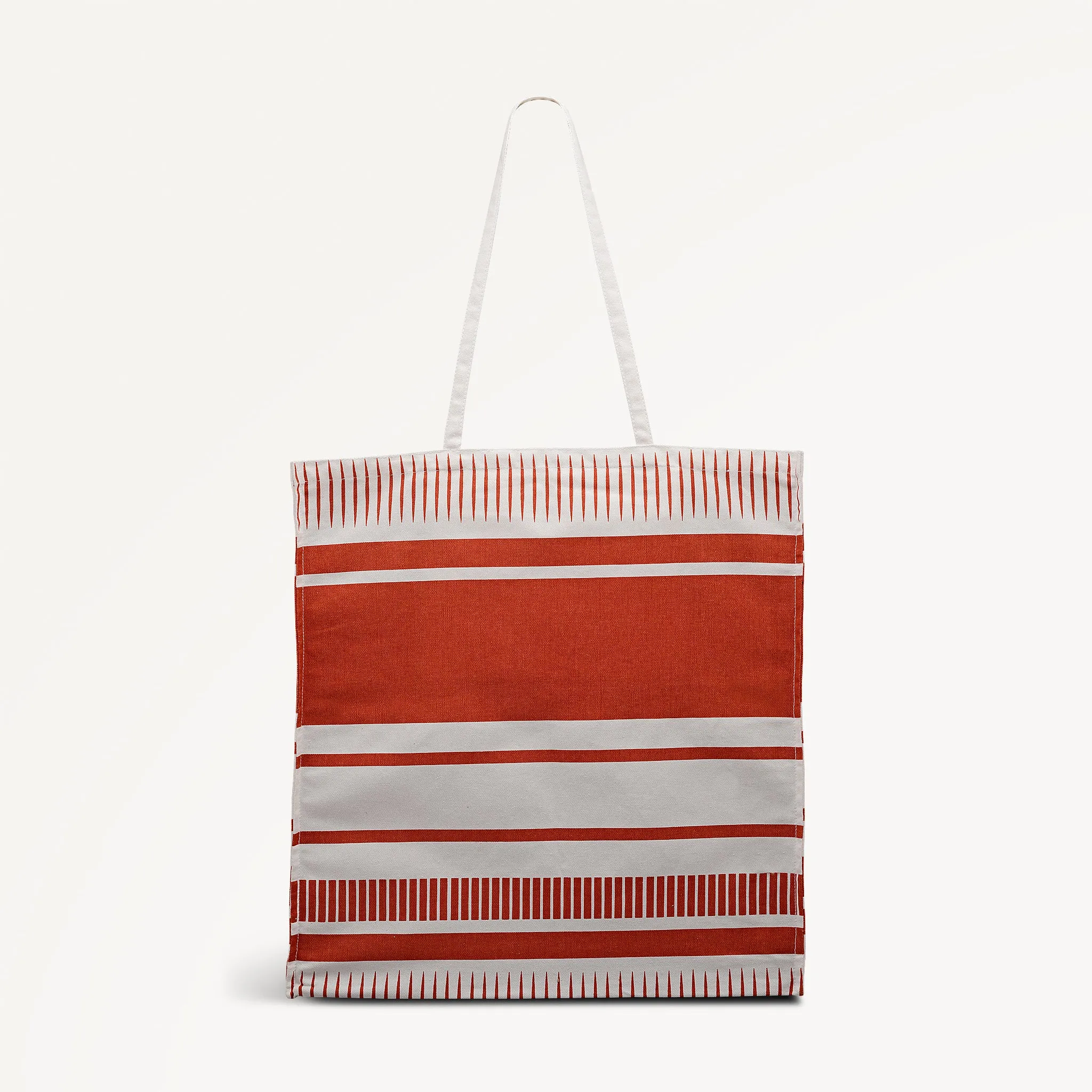 Radley Stripe Fabric Extra Large Open Top Tote in Flame - 112721 sold by Radley product image thumbnail 2