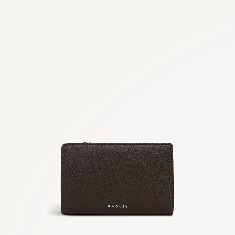 Fountain Mews Leather Medium Bifold Wallet in Dark Oak - 112689 sold by Radley