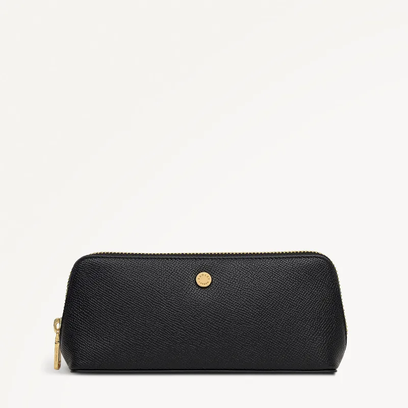 Halcomb Place Leather Medium Boxed Pencil Case in Black - 112868 sold by Radley