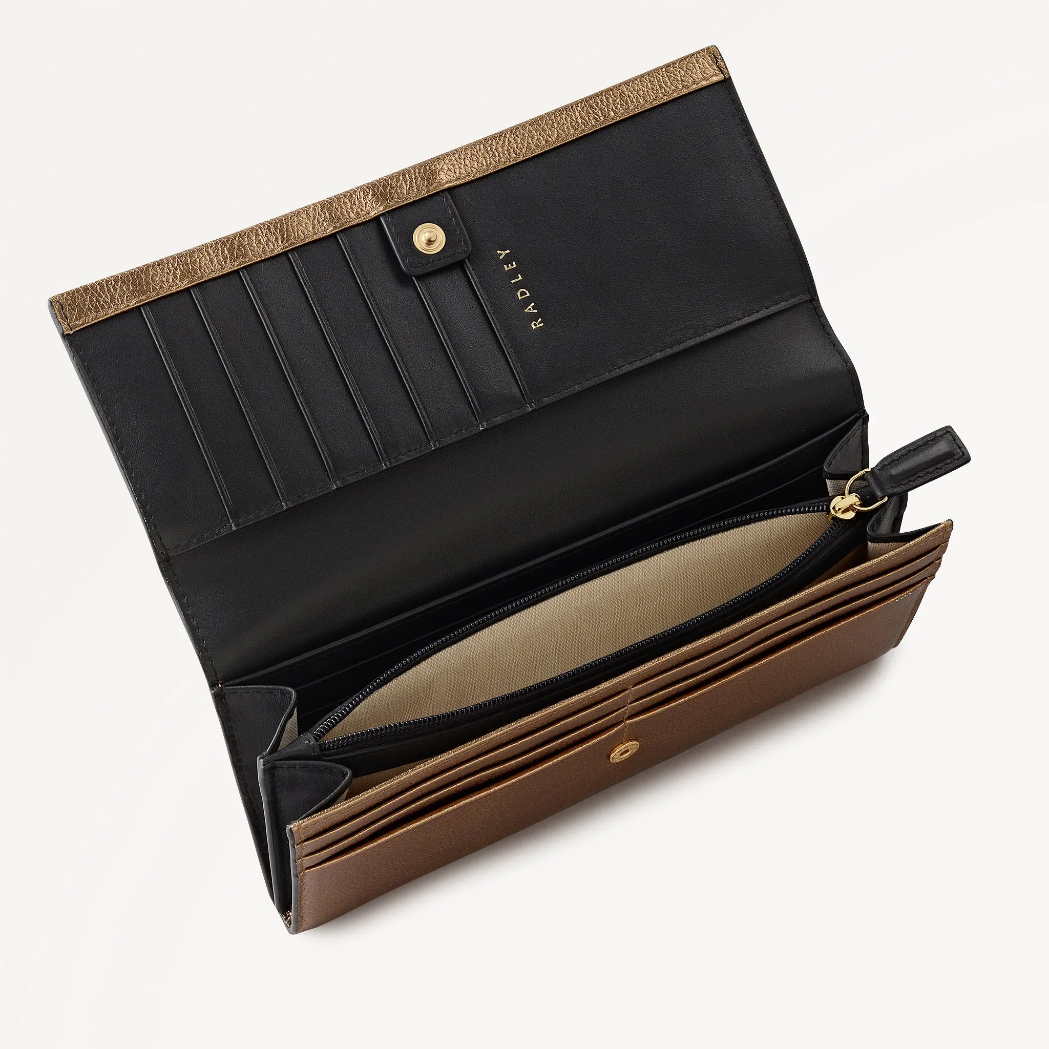 Heritage Radley - Protect Large Flapover Wallet in Olive Gold - 112822 sold by Radley product image thumbnail 3