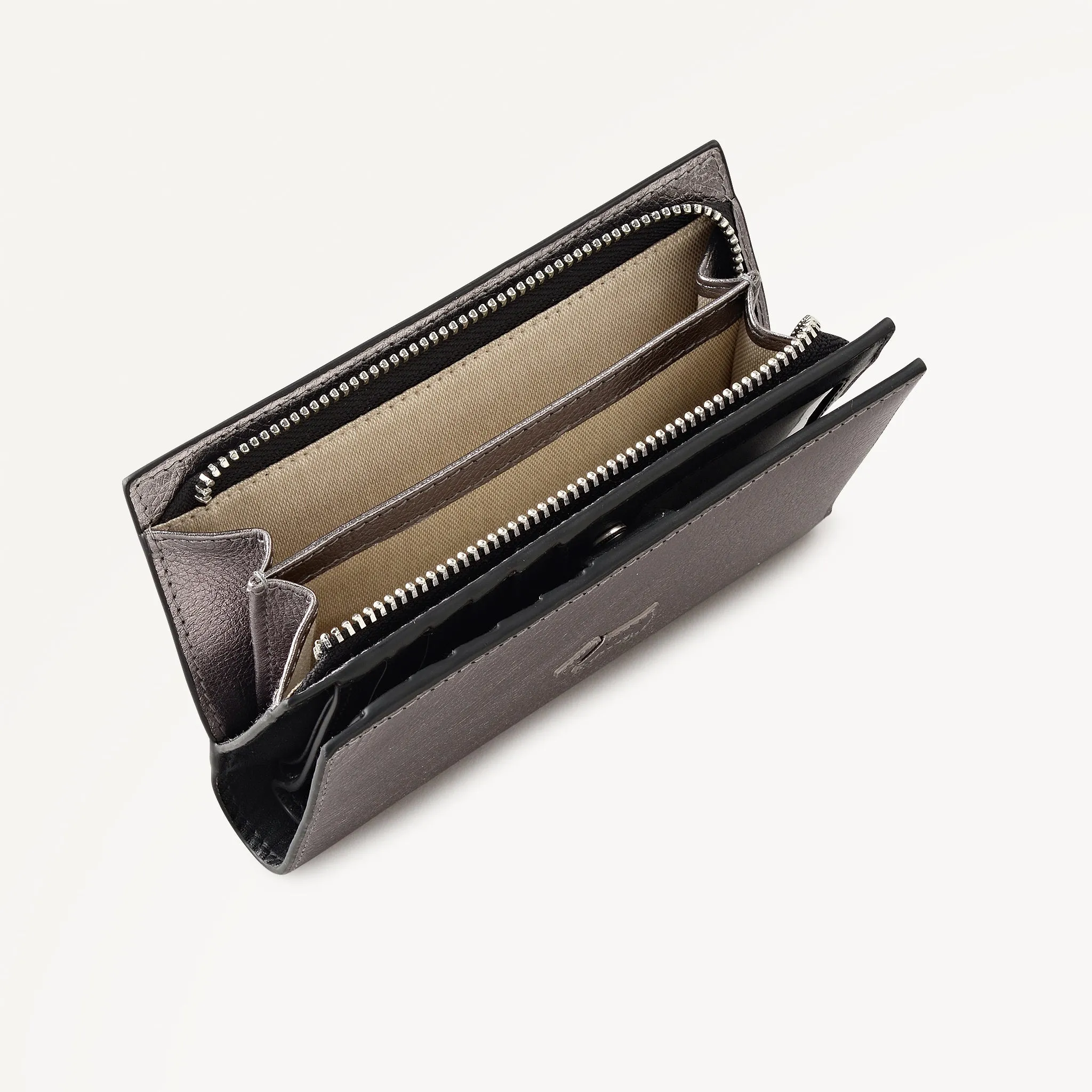 Heritage Radley - Protect Leather Medium Bifold Wallet in Gun Metal - 112823 sold by Radley product image thumbnail 4