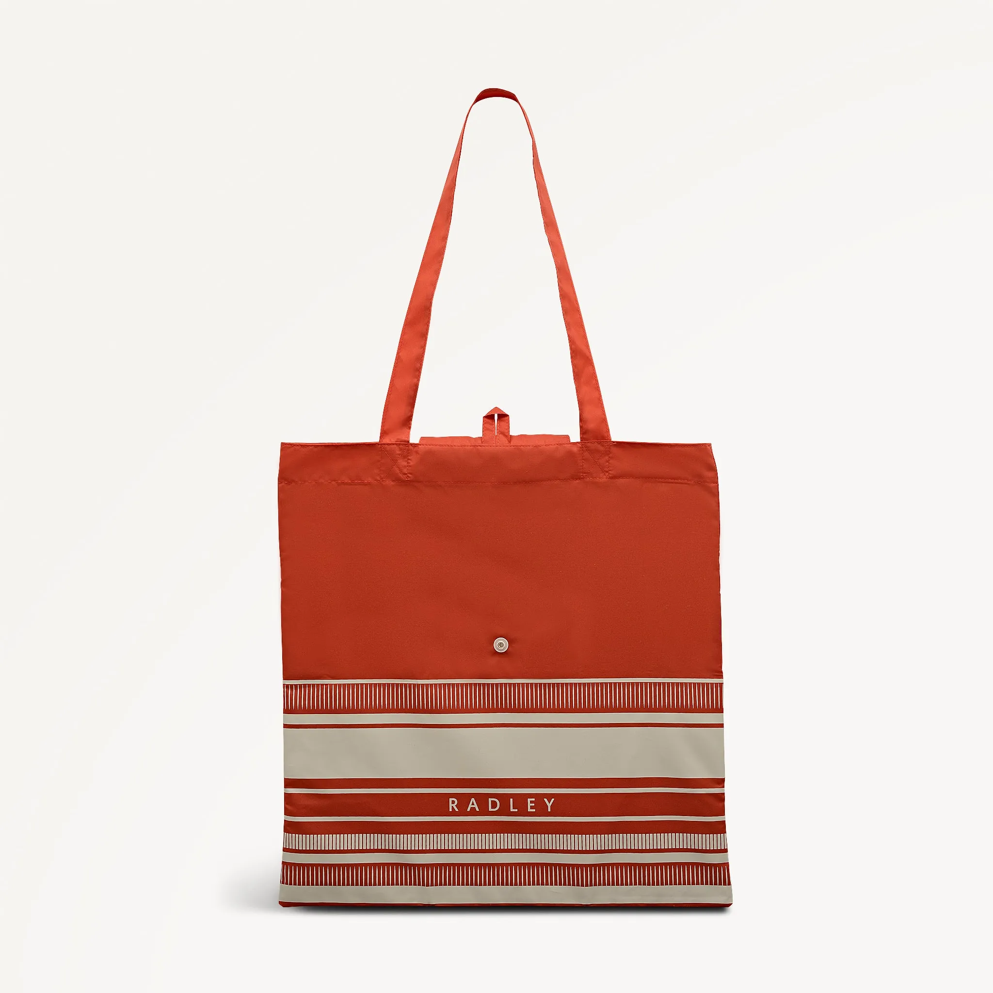 Radley Stripe Fabric Responsible Foldaway in Flame - 112728 sold by Radley product image thumbnail 2