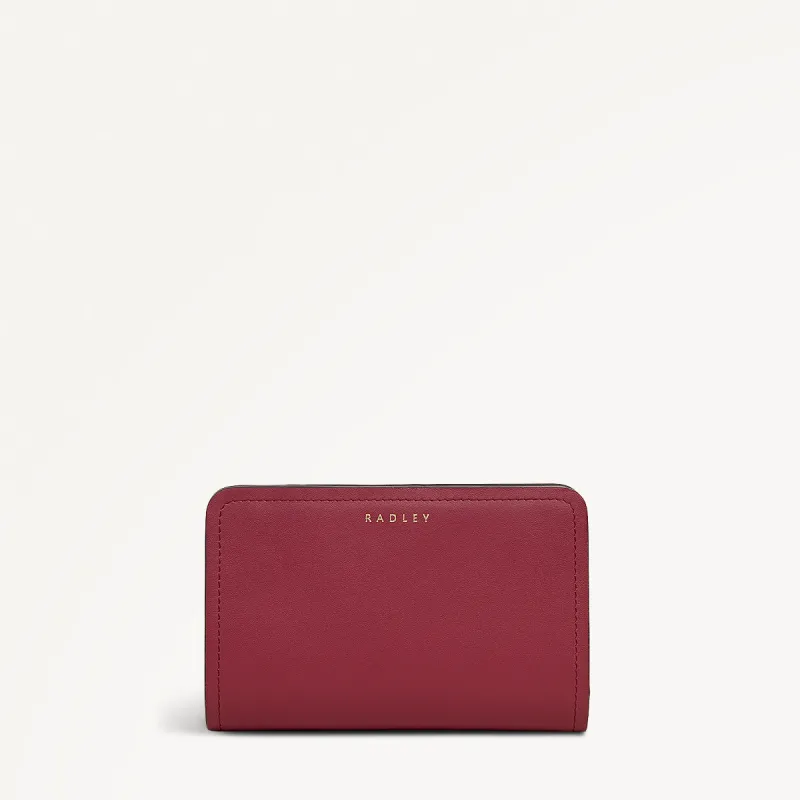 Mayfair Lane Leather Medium Bifold Wallet in Carmine - 112683 sold by Radley