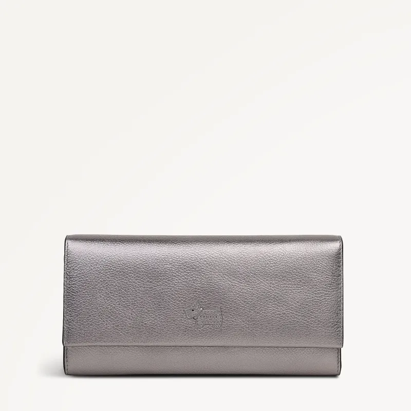 Heritage Radley - Protect Large Flapover Wallet in Gun Metal - 112821 sold by Radley