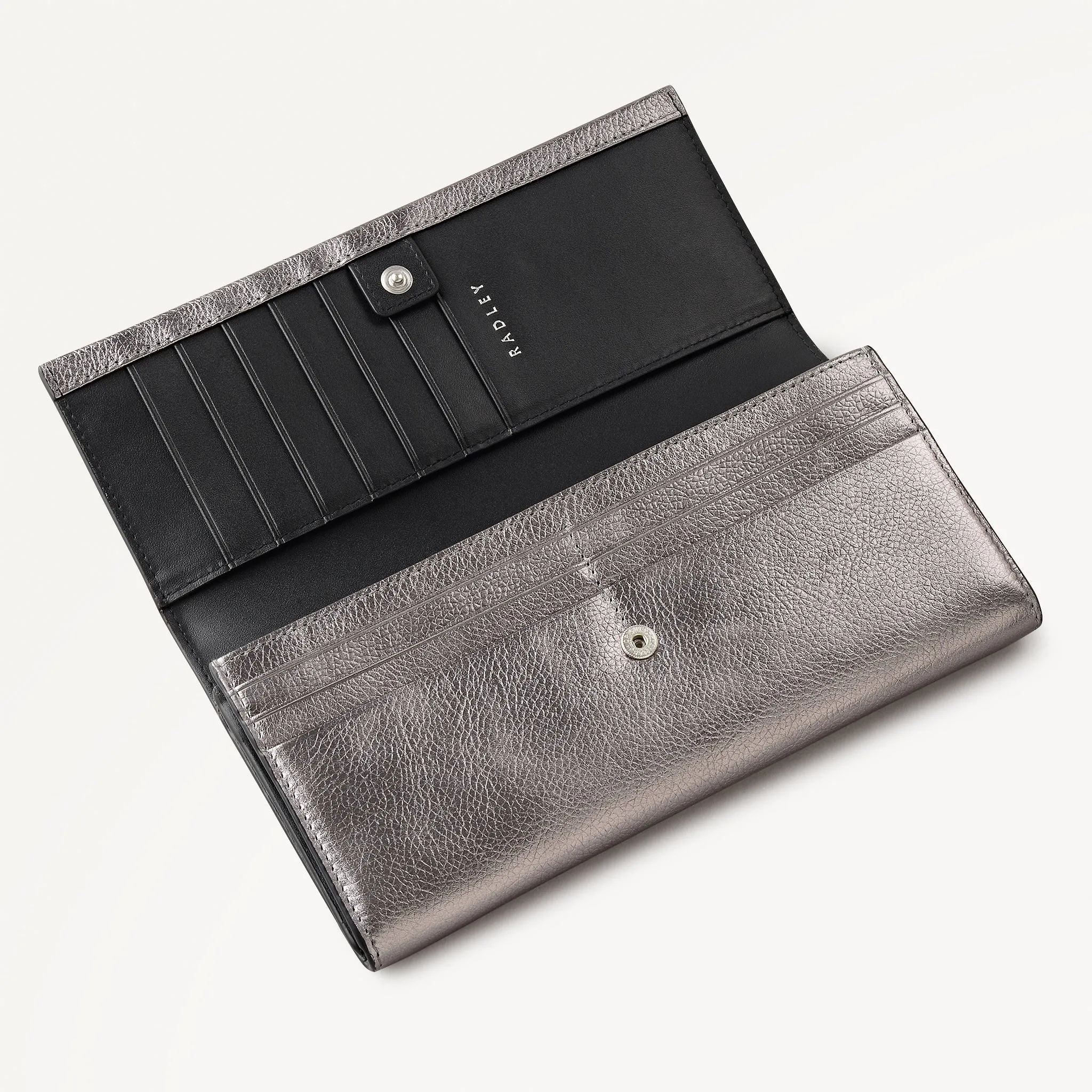 Heritage Radley - Protect Large Flapover Wallet in Gun Metal - 112821 sold by Radley product image thumbnail 3