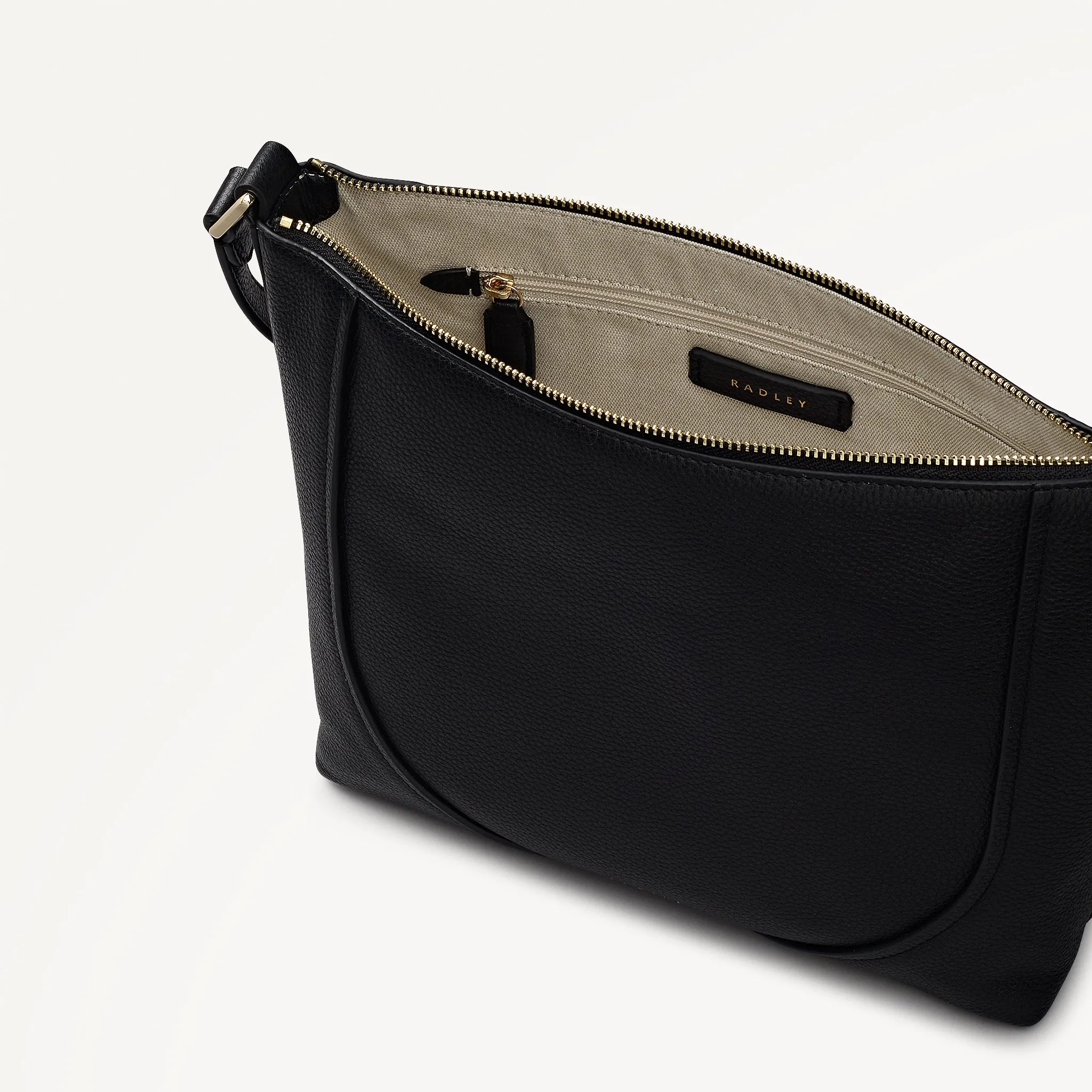 Wood Park Leather Medium Ziptop Cross Body Bag in Black - 112622 sold by Radley product image thumbnail 3