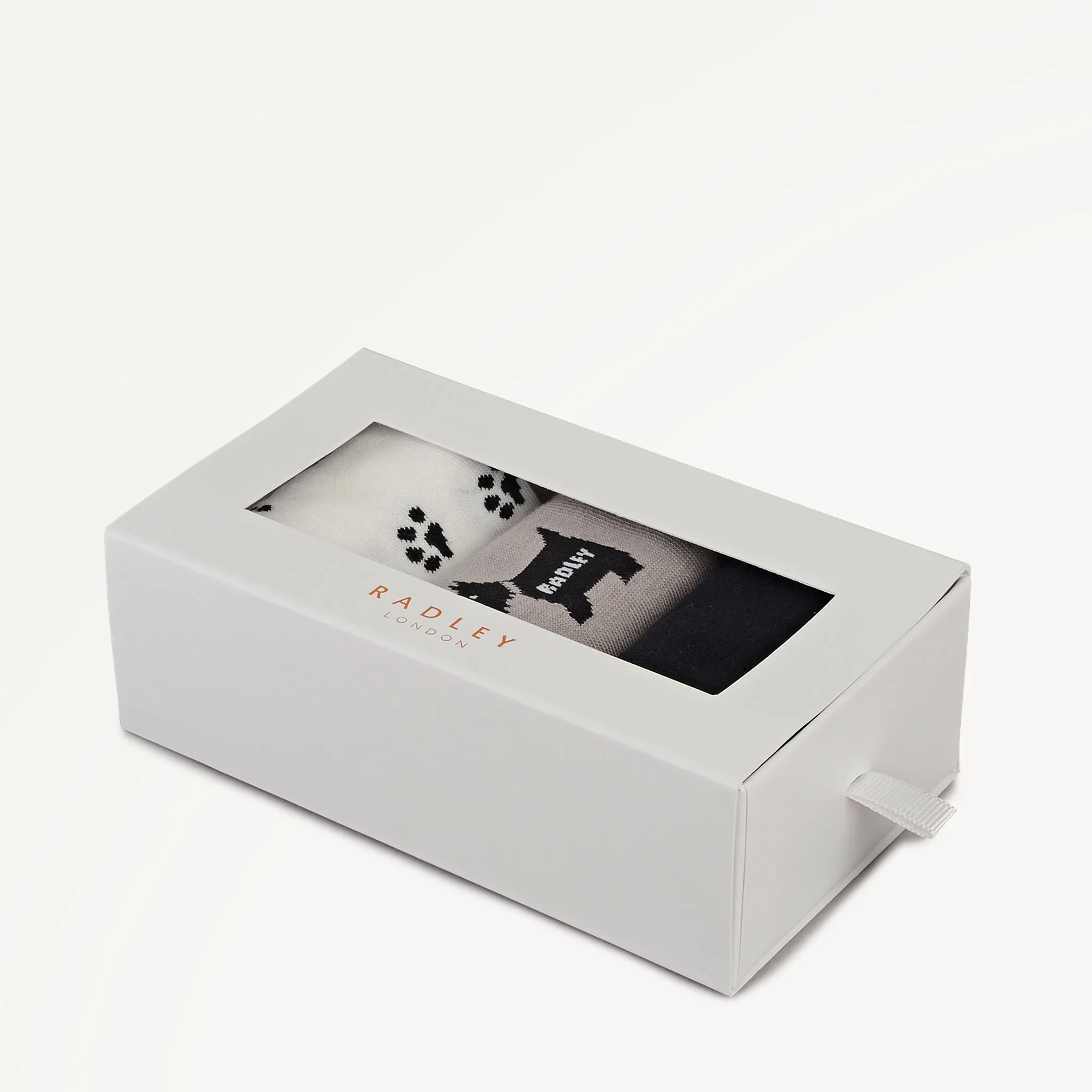 Radley Fabric Sock Set in Ash - 112474 sold by Radley