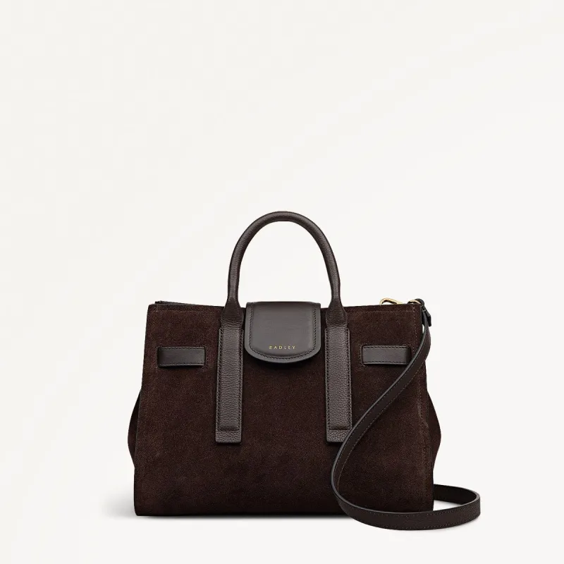 St Pancras Lane Small Open Top Grab Bag in Dark Oak - 112402 sold by Radley