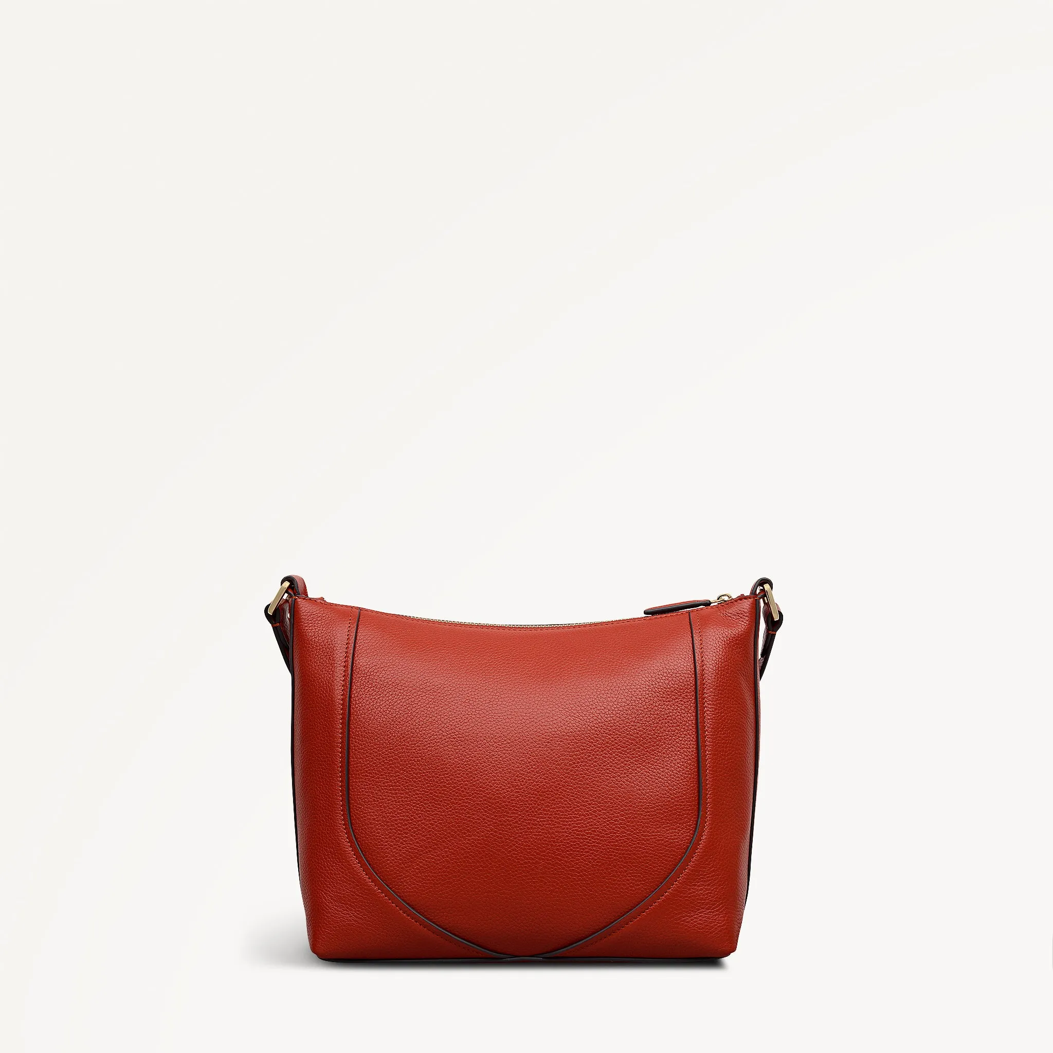 Wood Park Leather Medium Ziptop Cross Body Bag in Flame - 112624 sold by Radley product image thumbnail 2