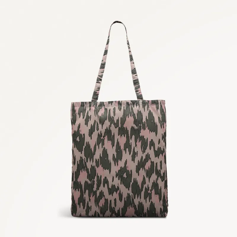 Abstract Animal Fabric Responsible Foldaway in Hunter Green - 112579 sold by Radley