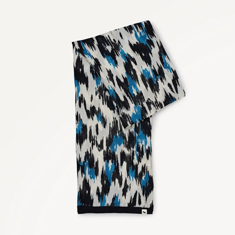 Leopard Fabric Scarf in Chalk - 112488 sold by Radley