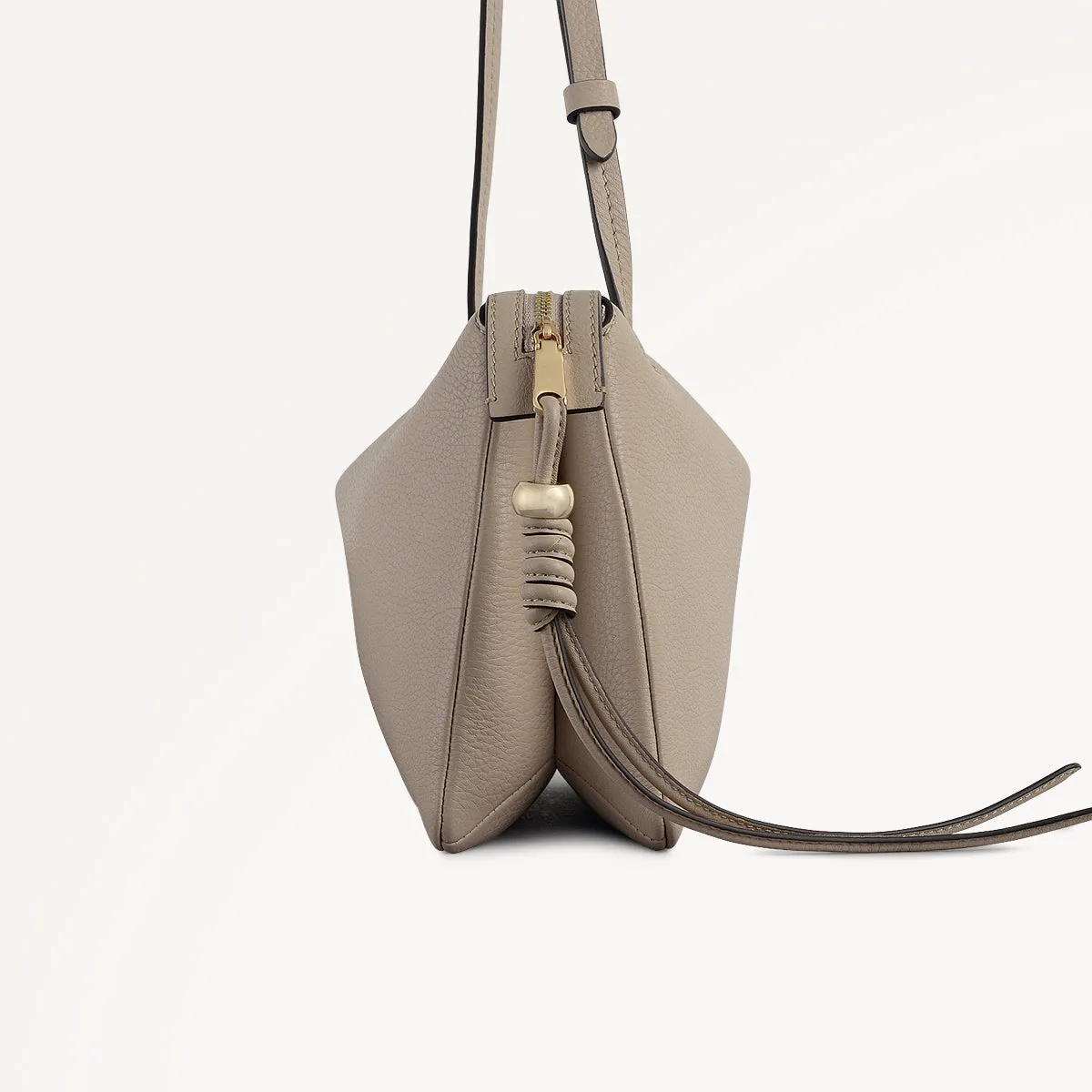 The Romilly Leather Medium Ziptop Cross Body Bag in Porcini - 112276 sold by Radley product image thumbnail 5