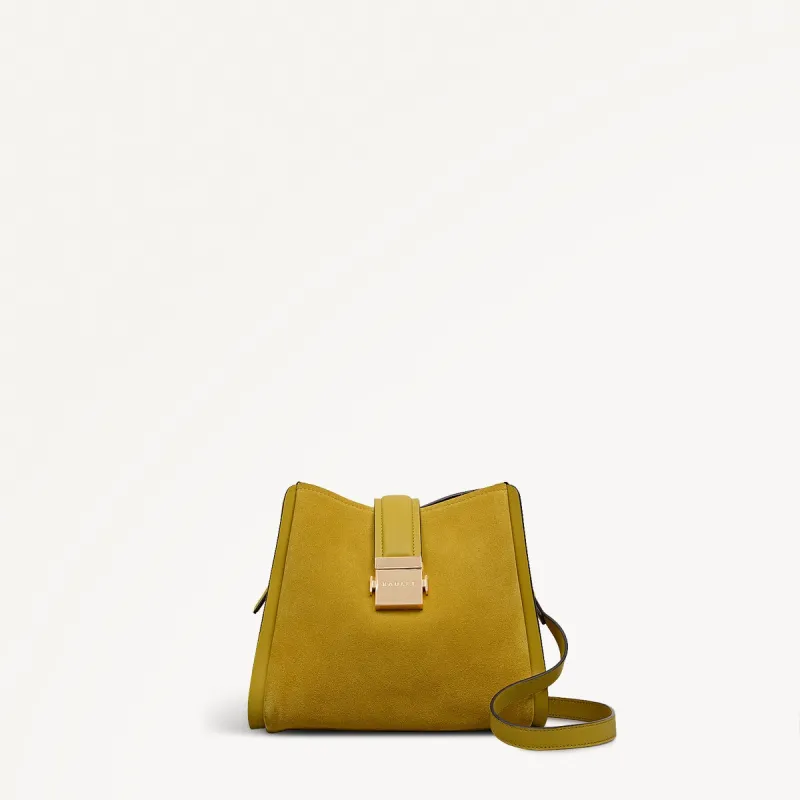 Sloane Mews Leather Small Ziptop Cross Body Bag in Ochre - 112356 sold by Radley