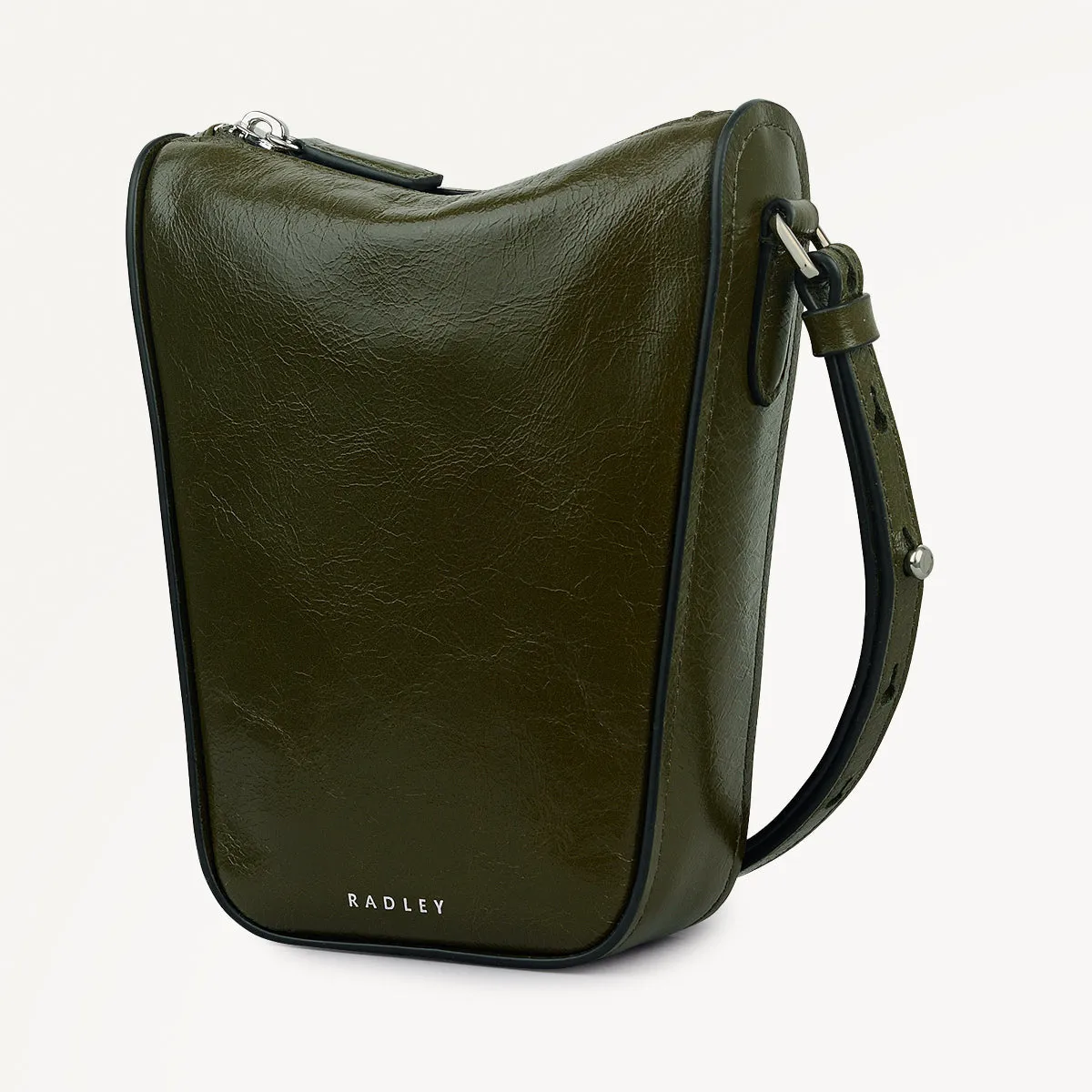 Oak Street Leather Medium Phone Cross Body Bag in Pine Needle - 112293 sold by Radley product image thumbnail 5