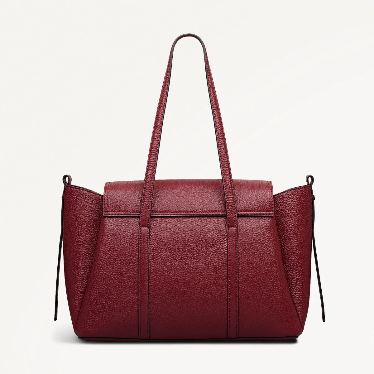 The Chancery Leather Medium Flapover Shoulder Bag in Carmine - 112251 sold by Radley product image thumbnail 3