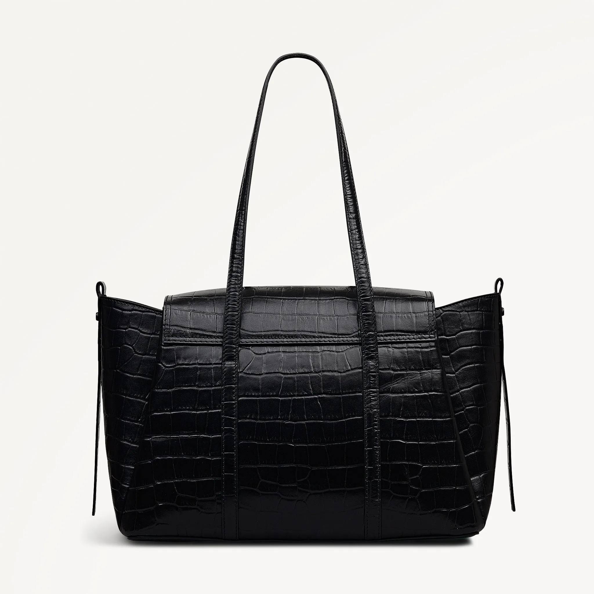 The Chancery Leather Medium Flapover Shoulder Bag in Black - 112256 sold by Radley product image thumbnail 3