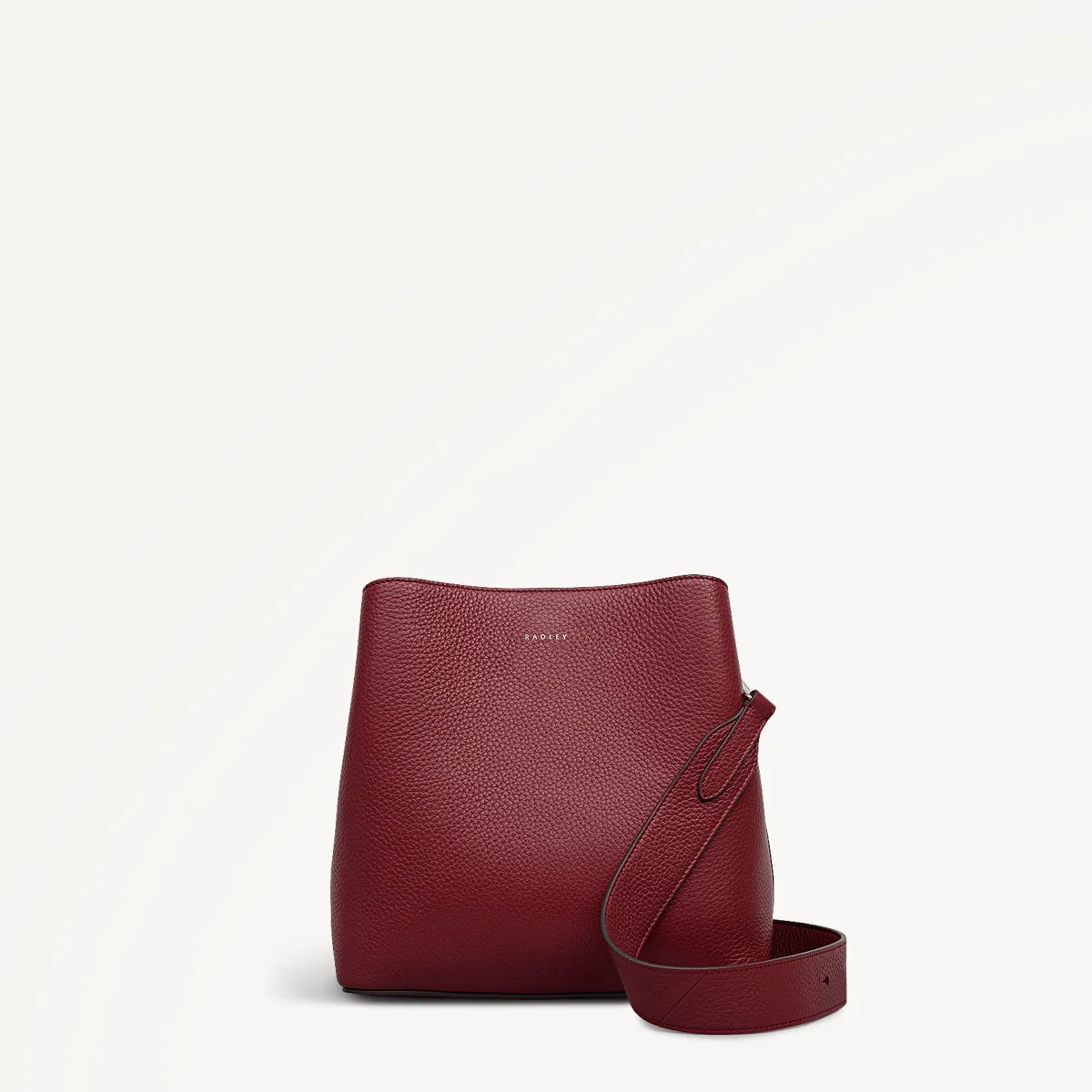 Dukes Place Leather Medium Compartment Cross Body Bag in Carmine - 112234 sold by Radley