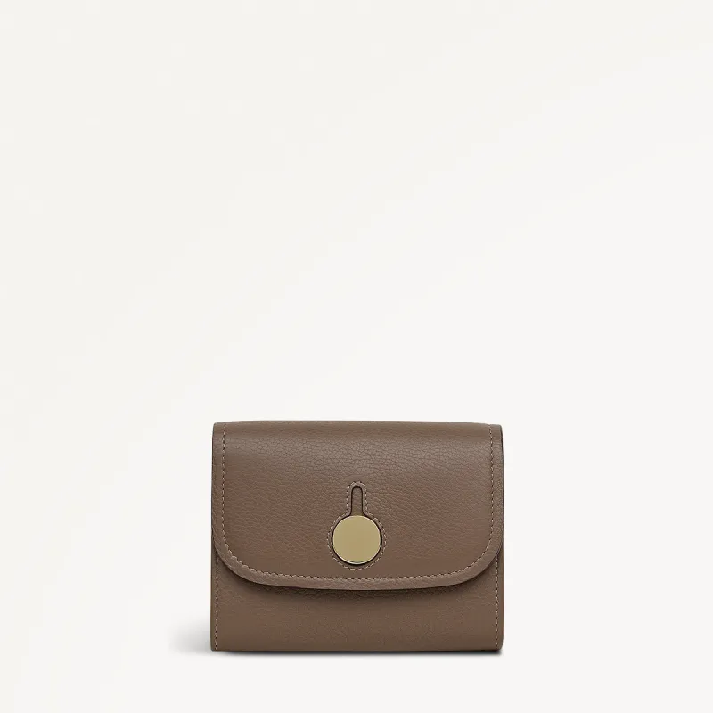 Bathurst Mews Leather Medium Flapover Wallet in Coffee - 112080 sold by Radley
