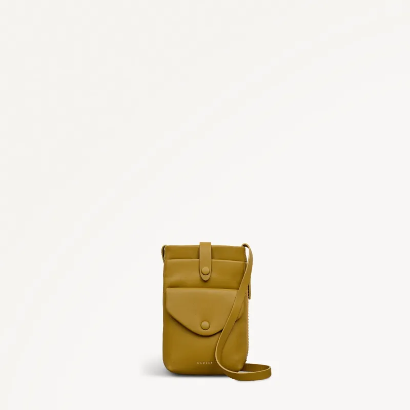 Mallow Street Medium Phone Cross Body Bag in Ochre - 112342 sold by Radley