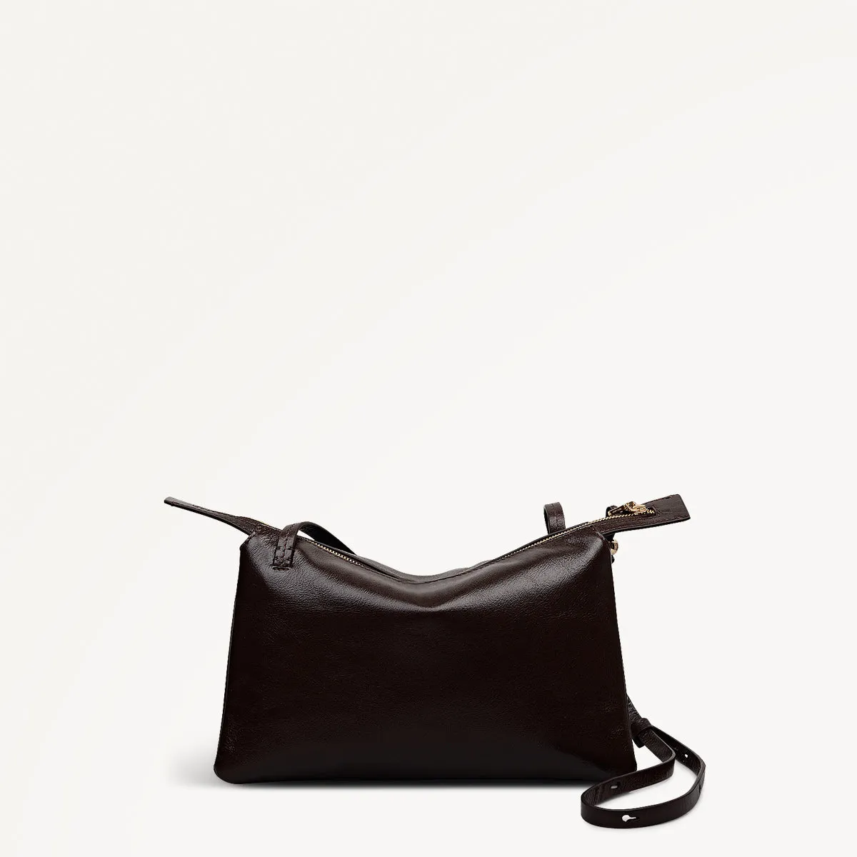 The Romilly Leather Medium Ziptop Cross Body Bag in Dark Oak - 112273 sold by Radley product image thumbnail 3