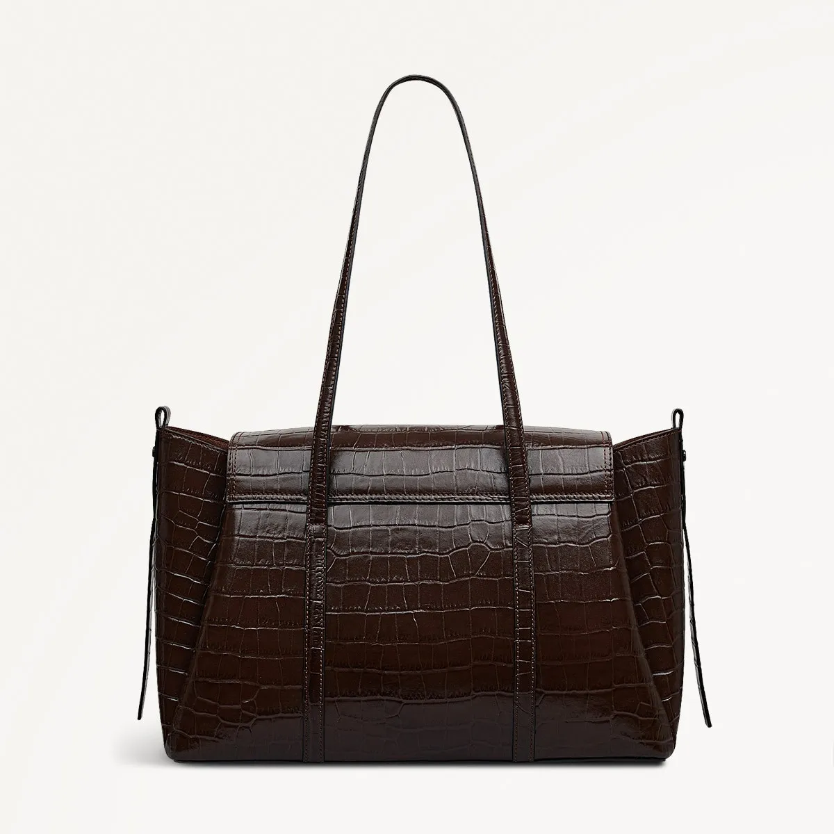 The Chancery Leather Large Flapover Shoulder Bag in Dark Oak - 112166 sold by Radley product image thumbnail 3