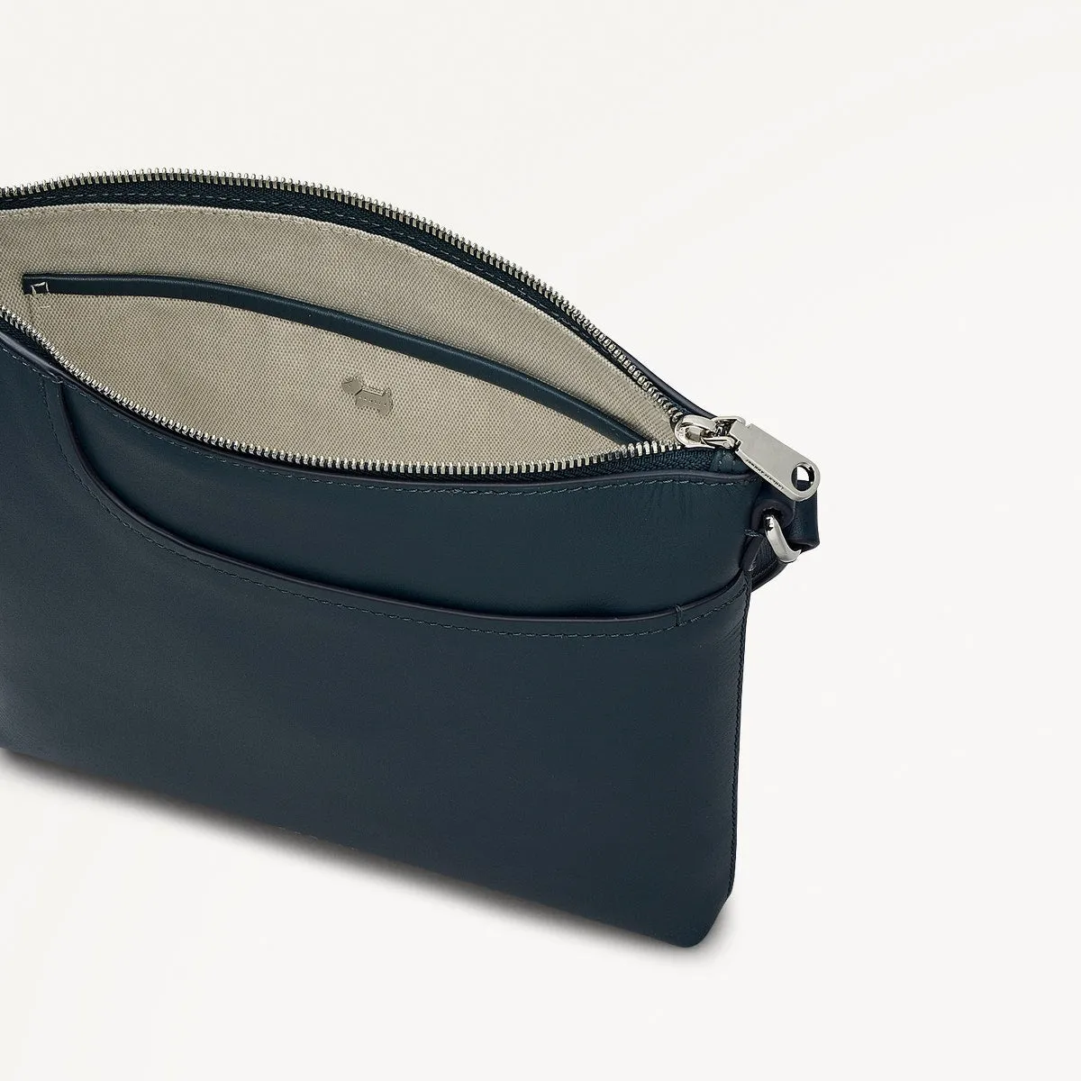 Pockets Leather Small Ziptop NS Cross Body Bag in Teal - 112138 sold by Radley product image thumbnail 4