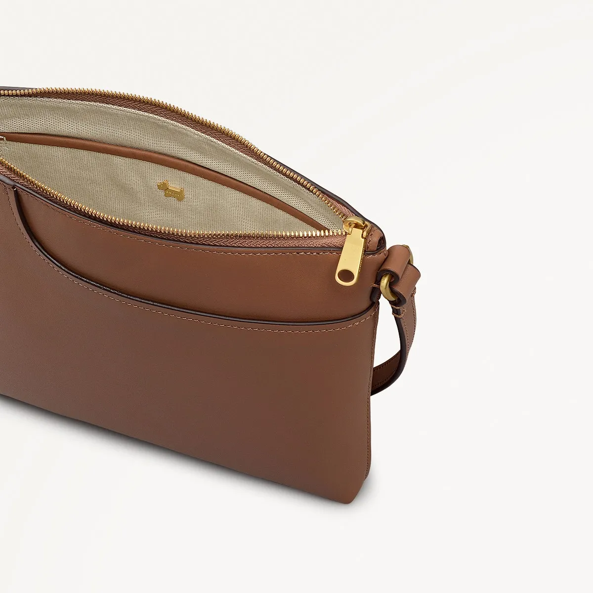 Pockets Small Ziptop Cross Body Saddle - 112154 sold by Radley product image thumbnail 3