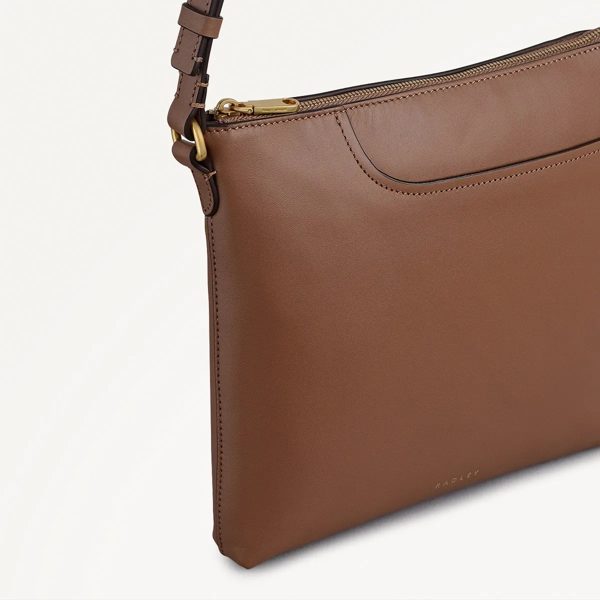 Pockets Small Ziptop Cross Body Saddle - 112154 sold by Radley product image thumbnail 4